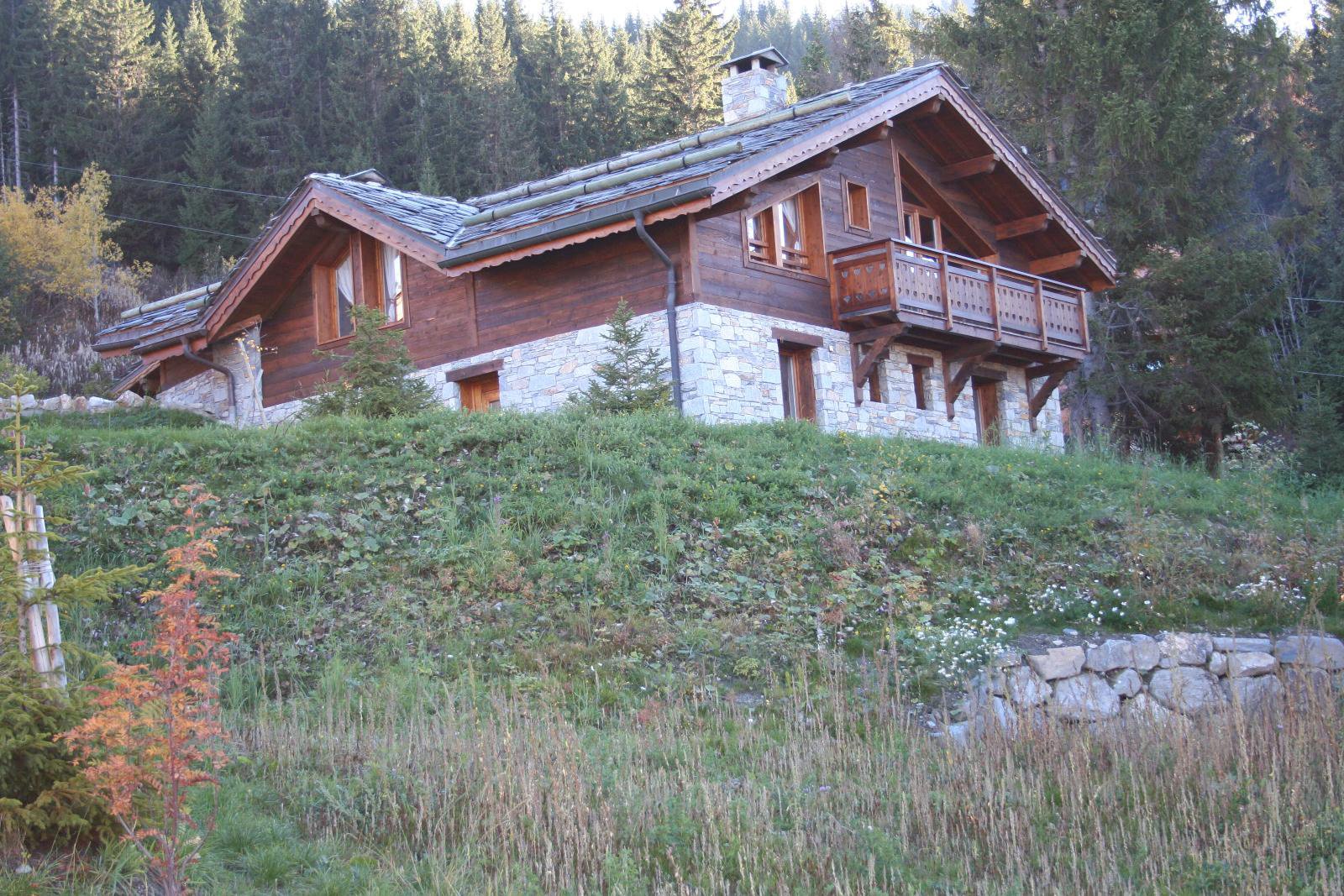 Chalet réalisé par Alpes Charpentes à La Tania (Savoie 73)